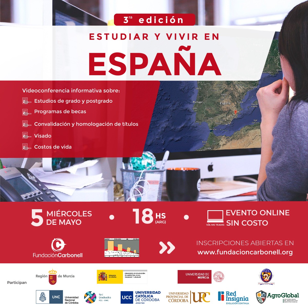 Lee más sobre el artículo «Estudiar y Vivir en España» – 3° edición