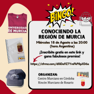 Lee más sobre el artículo GRAN BINGO «CONOCIENDO LA REGIÓN DE MURCIA